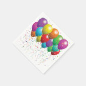 Serviette En Papier Naples/Balloons et Confetti (Coin)