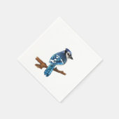 Serviette En Papier Naples Blue Jay (Coin)