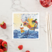 Serviette En Papier Naples Conscience alimentaire (En situation)