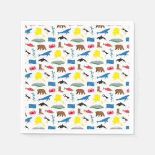 Serviette En Papier Naples d'Alaska