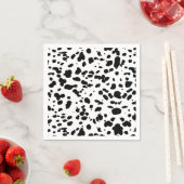 Serviette En Papier Naples dalmatiennes (En situation)