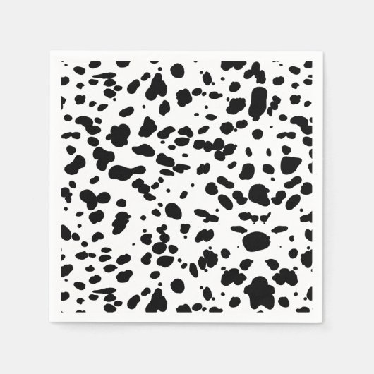 Serviette En Papier Naples dalmatiennes (Devant)