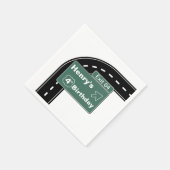 Serviette En Papier Naples d'anniversaire inter-États (Coin)