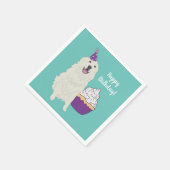 Serviette En Papier Naples d'anniversaire personnalisables dans les gr (Coin)