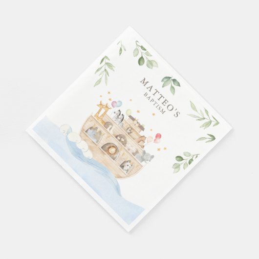 Serviette En Papier Naples de Noah's Ark Party (Coin)