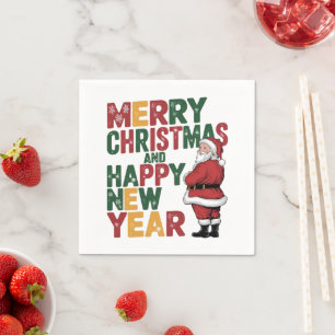 Serviette En Papier Naples de Noël