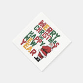 Serviette En Papier Naples de Noël (Coin)