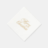 Serviette En Papier Naples de Noël (Coin)