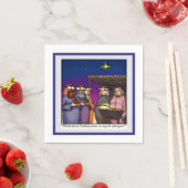 Serviette En Papier Naples de Noël Hilarious Humour Party (En situation)