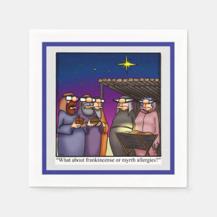 Serviette En Papier Naples de Noël Hilarious Humour Party