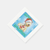 Serviette En Papier Naples de Noël Sealyham Terrier (Coin)