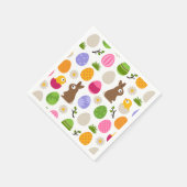 Serviette En Papier Naples de Pâques (Coin)
