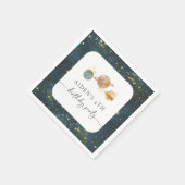 Serviette En Papier Naples de partie de l'extérieur modifiables (Coin)