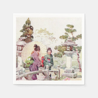 Serviette En Papier Naples de style japonais