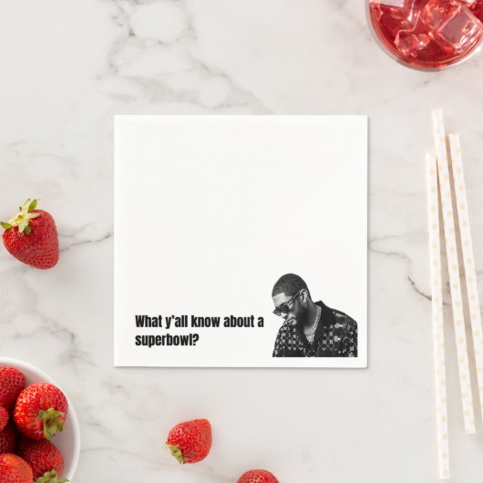 Serviette En Papier Naples de superbol (En situation)