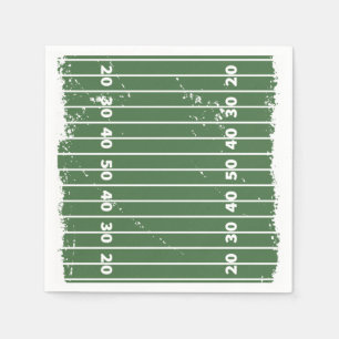 Serviette En Papier Naples de terrain de football