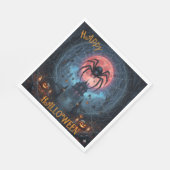 Serviette En Papier Naples d'Halloween (Coin)