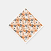 Serviette En Papier Naples d'Halloween (Coin)