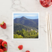 Serviette En Papier Naples du mont Tamalpais (En situation)