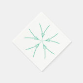 Serviette En Papier Naples en fleur (Coin)