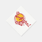 Serviette En Papier Naples en papier Aloha (Coin)