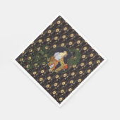 Serviette En Papier Naples en papier art déco pour dames (Coin)