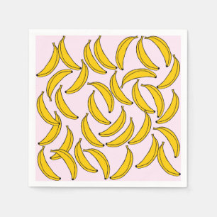 Serviette En Papier Naples en papier bananes