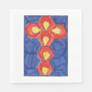 Serviette En Papier Naples en papier croisé Motif déjeuner