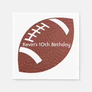 Serviette En Papier Naples en papier de football