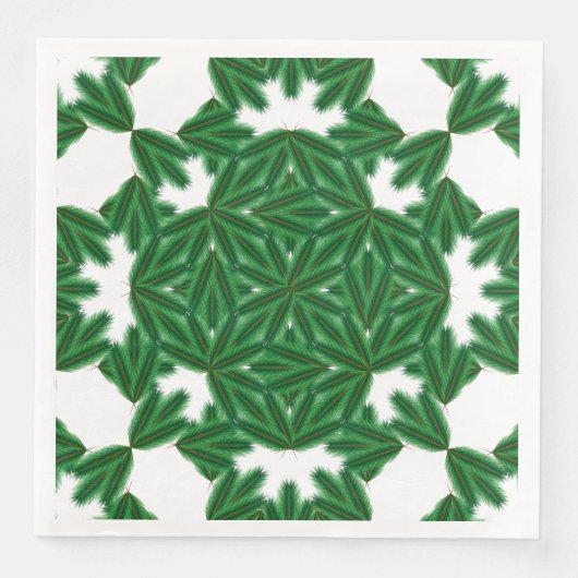 Serviette En Papier Naples en papier de pin celtique (Devant)