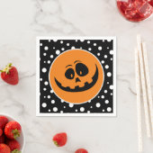 Serviette En Papier Naples en papier d'Halloween (En situation)