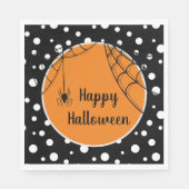 Serviette En Papier Naples en papier d'Halloween (Devant)