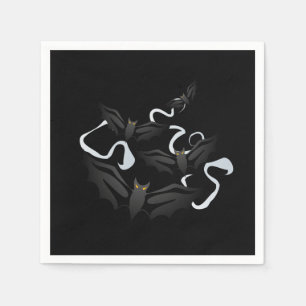 Serviette En Papier Naples en papier d'Halloween