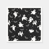 Serviette En Papier Naples en papier d'Halloween (Devant)