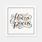 Serviette En Papier Naples en papier d'Halloween (Devant)