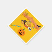 Serviette En Papier Naples en papier d'Halloween (Coin)
