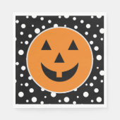Serviette En Papier Naples en papier d'Halloween (Devant)