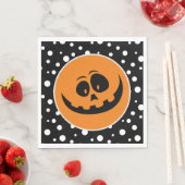 Serviette En Papier Naples en papier d'Halloween (En situation)