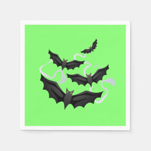 Serviette En Papier Naples en papier d'Halloween