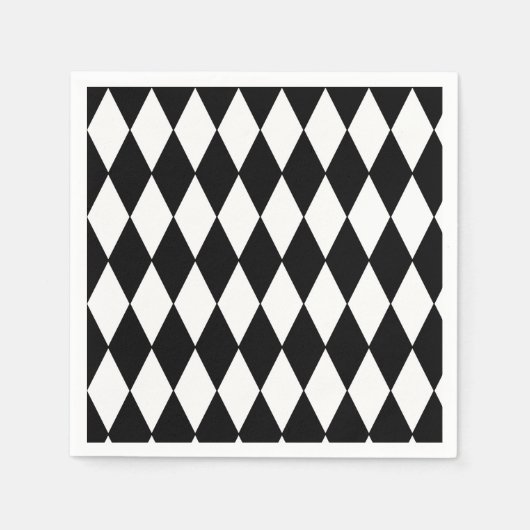 Serviette En Papier Naples en papier d'Halloween (Devant)