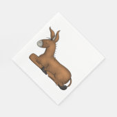 Serviette En Papier Naples en papier Donkey (Coin)