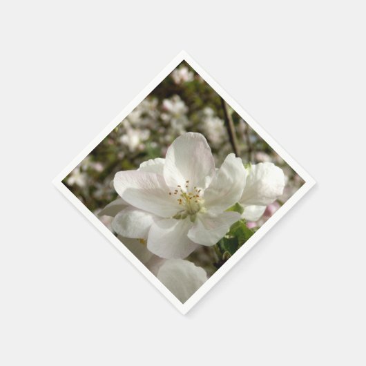 Serviette En Papier Naples en papier fleur d'Apple (Coin)