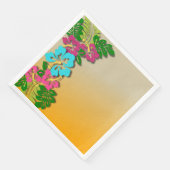 Serviette En Papier Naples en papier Hawiian Luau (Coin)
