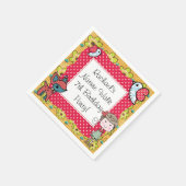 Serviette En Papier Naples en papier jetable pour fille nature (Coin)