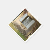 Serviette En Papier Naples en papier maison française (Coin)