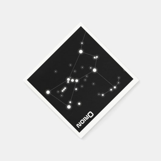 Serviette En Papier Naples en papier Orion Constellation (Coin)