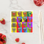 Serviette En Papier Naples en papier passover (En situation)