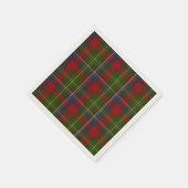 Serviette En Papier Naples en Papier Plaid Forrester Tartan (Coin)