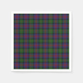 Serviette En Papier Naples en papier plaqué Logan Tartan (Devant)