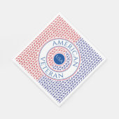 Serviette En Papier Naples en papier pour déjeuner AMRICAN VETERAN (Coin)